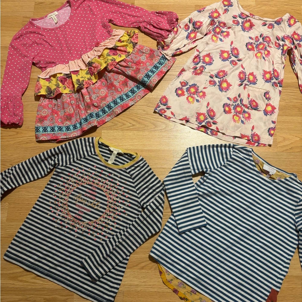 Bundle of “Matilda Jane” tops size 8 (Read Description)